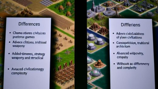 Differences between Empire Earth III and its predecessors.