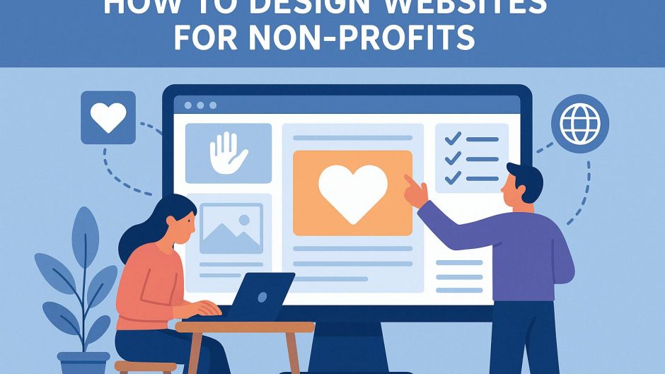 How to design websites for non-profits.