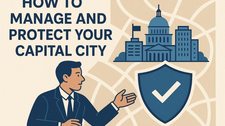 How to manage and protect your capital city.