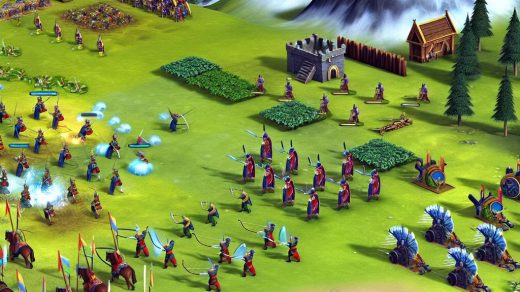 The combat mechanics of Empire Earth III.