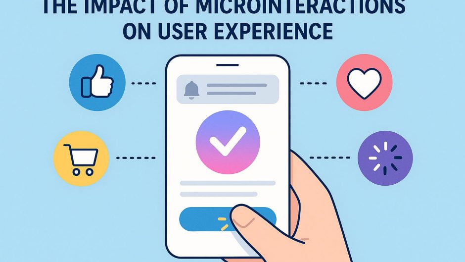 The impact of microinteractions on user experience.
