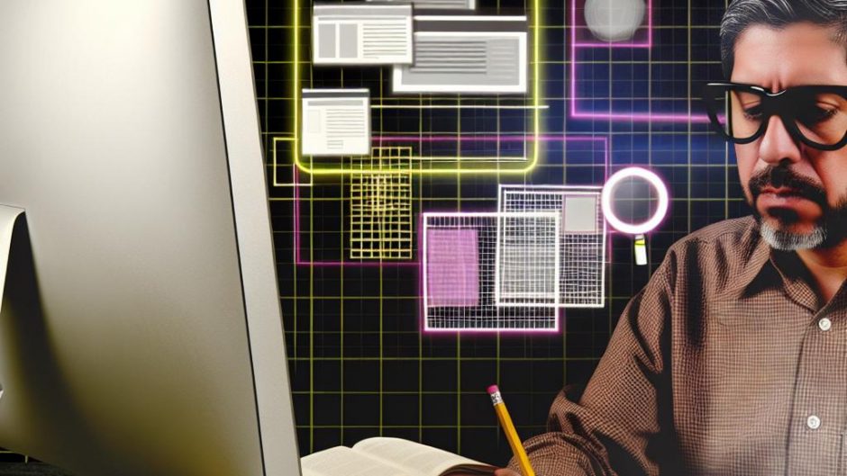 The importance of grid systems in web design.