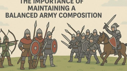 The importance of maintaining a balanced army composition.