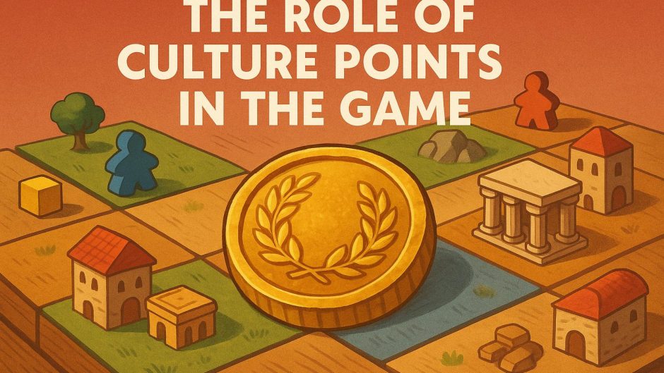 The role of culture points in the game.