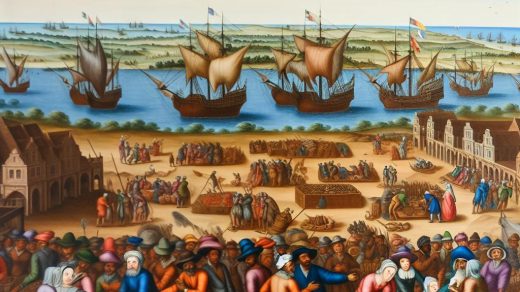The role of trade routes in economic growth.