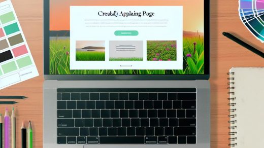 How to create visually appealing landing pages.