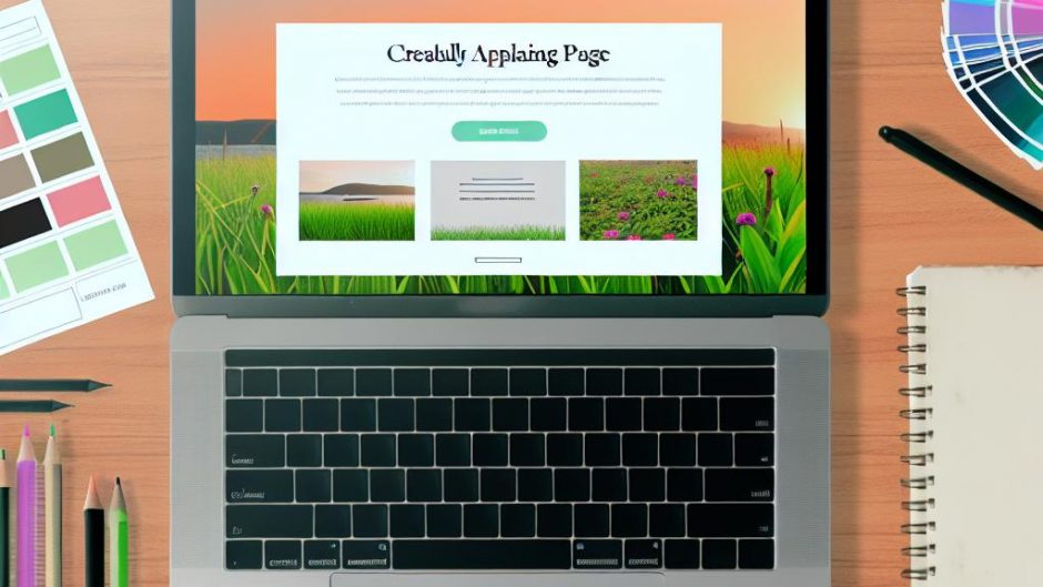 How to create visually appealing landing pages.