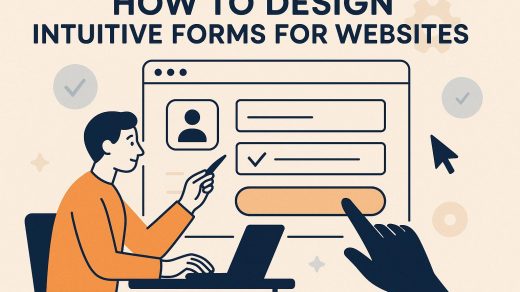 How to design intuitive forms for websites.