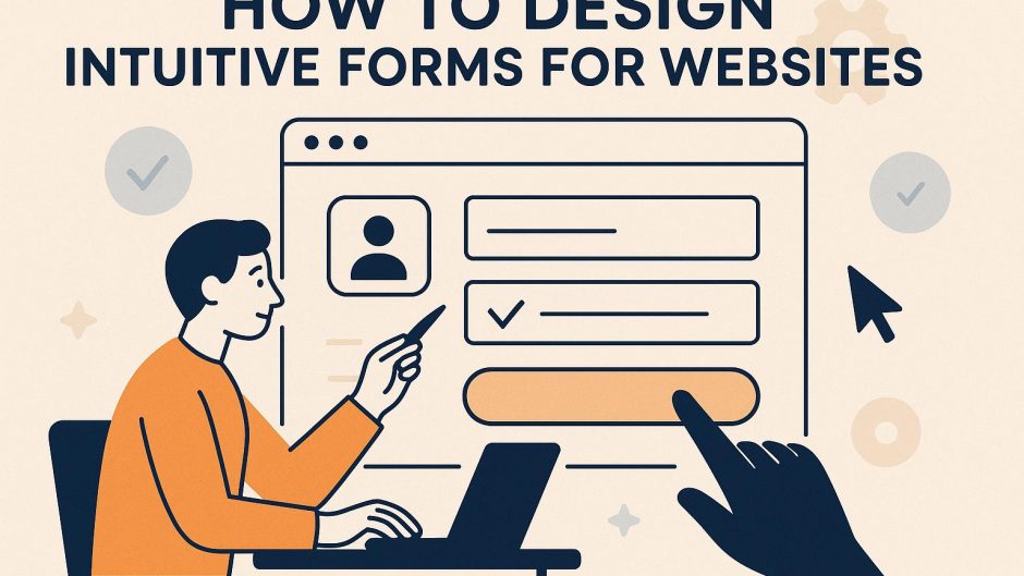 How to design intuitive forms for websites.
