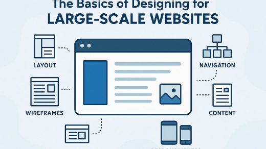 The basics of designing for large-scale websites.