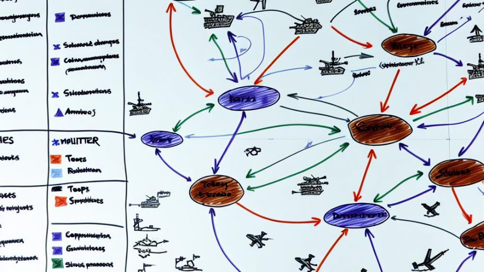 Tips for managing multiple fronts in large-scale wars.